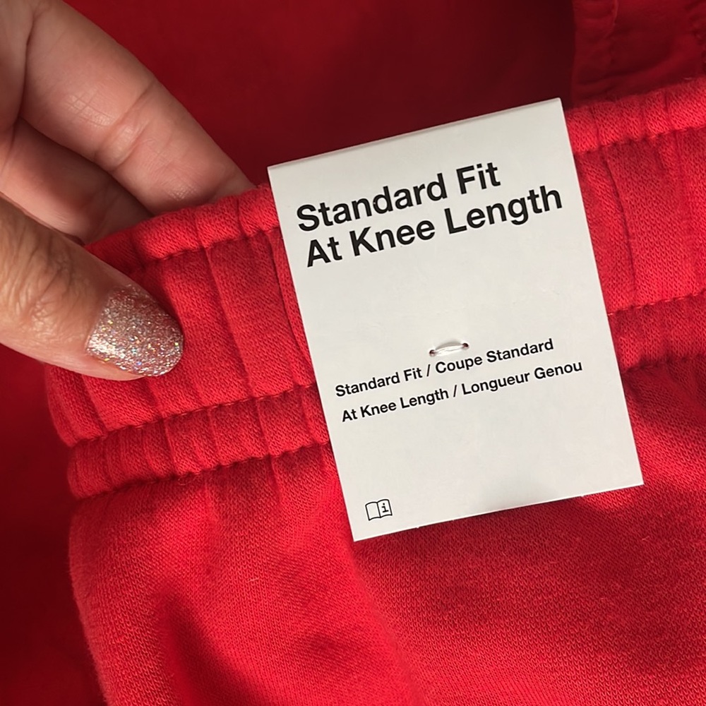 NWT Nike Men’s Red Standard Fit Sweat Shorts sz XXL - Picture 5 of 12